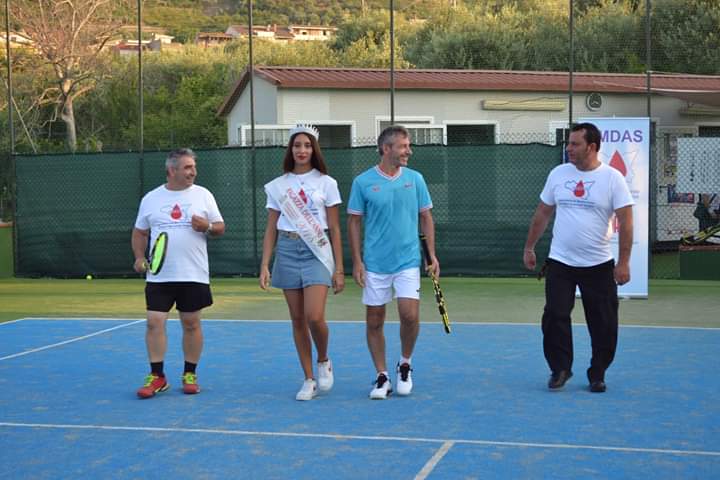 Ingresso in campo dei finalisti